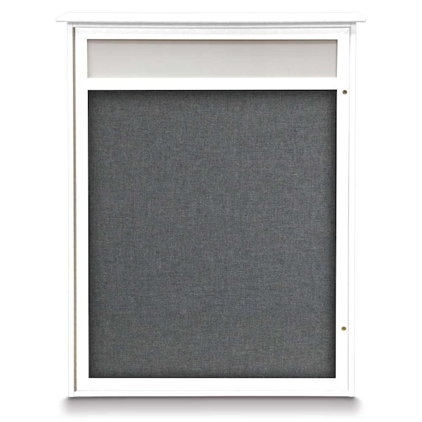 Double Door Enclosed Indoor Letterboard